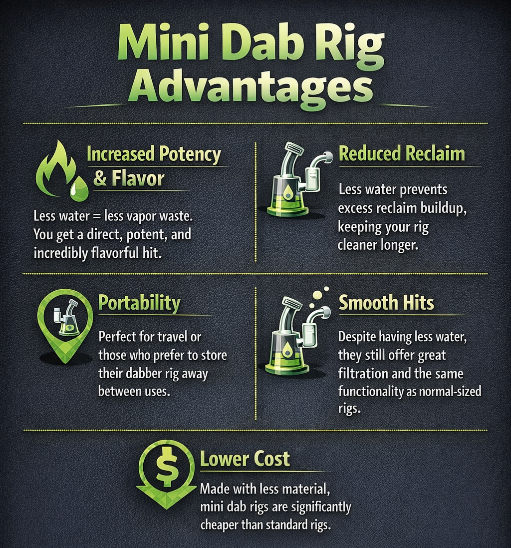 Why Choose a Mini Dab Rig For Dabbing?