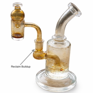 Where does the banger get stuck within a dab rig
